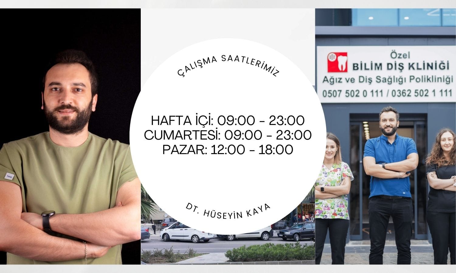 Samsun açık dişçi atakum